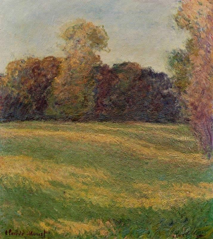 Claude Monet Meadow in the Sun